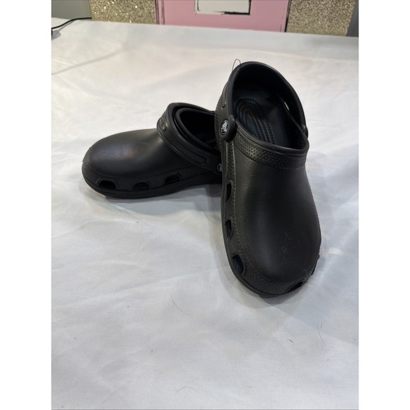 CROCS Shoes - Crocs Bistro Clog Black Men's 7 Woman's 9 Clean , New Comfortable Nurse, Res
